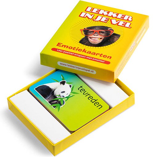 Lekker in je Vel Spel Emotiekaarten
