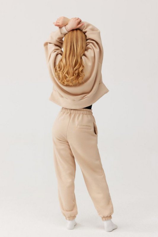 RUBI sweatpants - cotton - beige