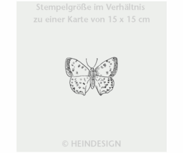 Stempel: Tina - Fjäril II - Sommerfugl II