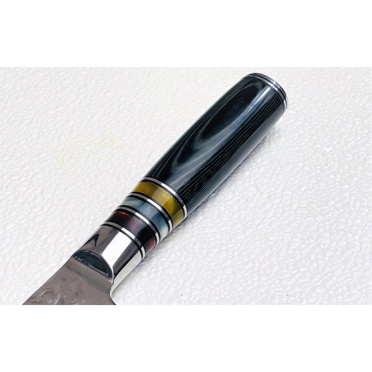 Nagasaki Hand hammered Santoku knife