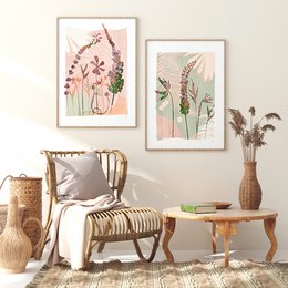 Serene Botanical 2 Kunstdruck