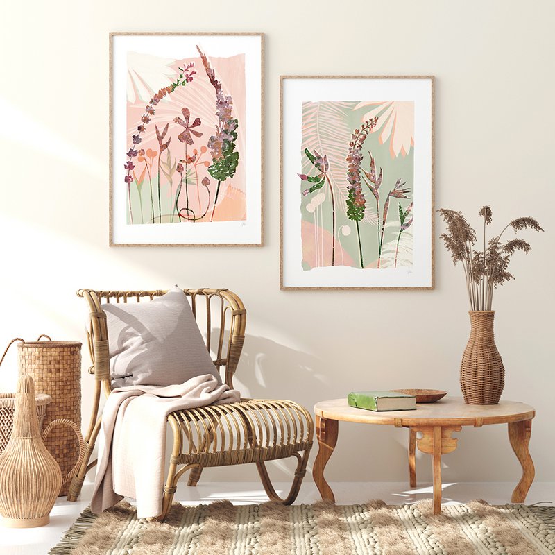 Serene Botanical 2 kunsttryk