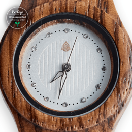 Womens Wrist Watch, Wood Wristwatch, Unique Gifts For Her, Sustainable Watch, Giftable Accessories, Wooden Analog Watch, Holiday ~ The Pine