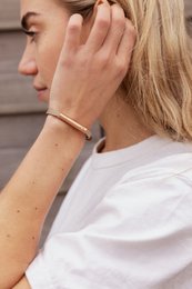 Self-defense Bracelet - Classic - Sand | Rose Gold