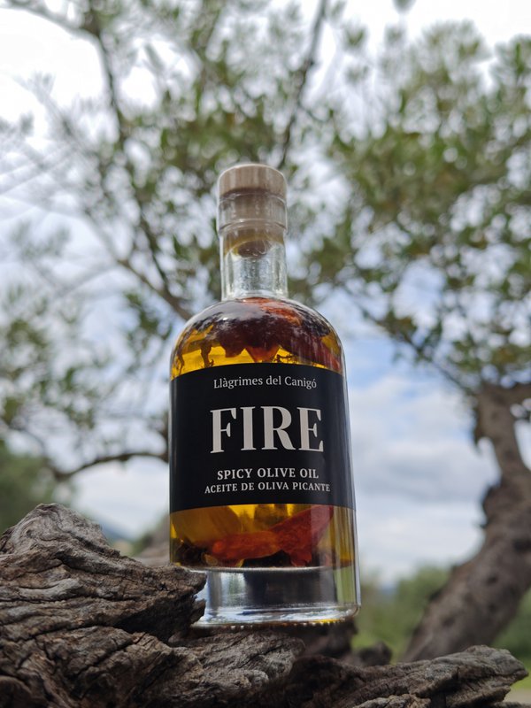 FIRE - Oliwa z oliwek z chilli, czosnkiem i papryką - 100ml
