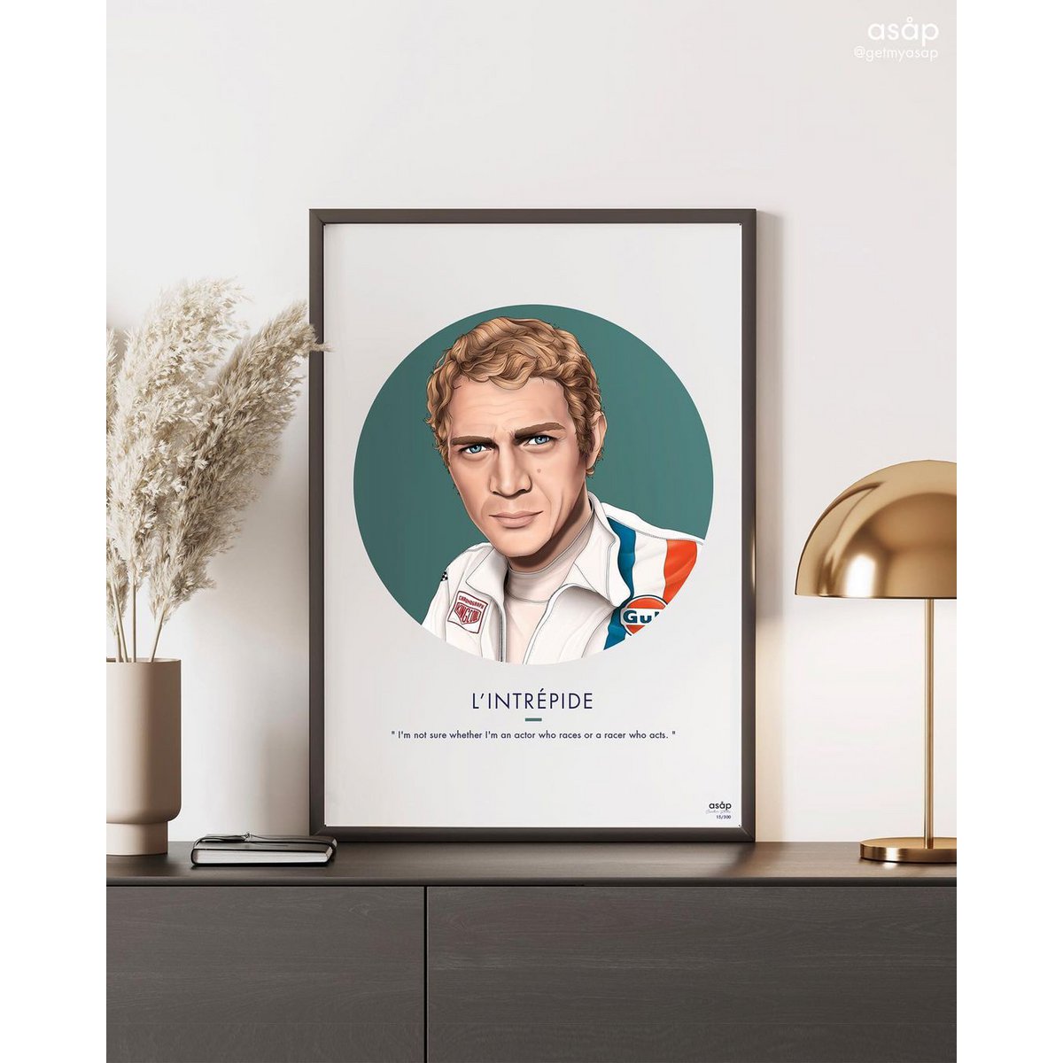 Plakat "NIEWSTĘPNY" 30x40cm