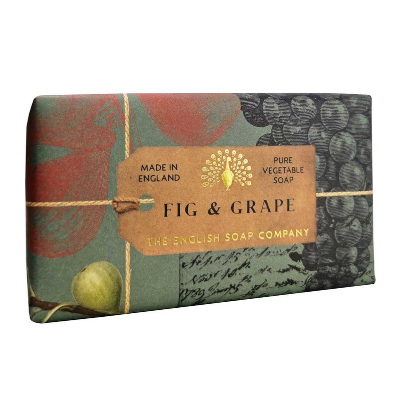 ENGLISH SOAP C° 190g zeep - Fig & Grape