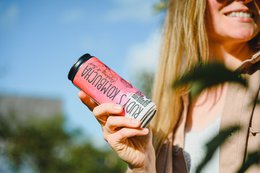 Rudys Raw Raspberry & Basil Kombucha (24x330ml)