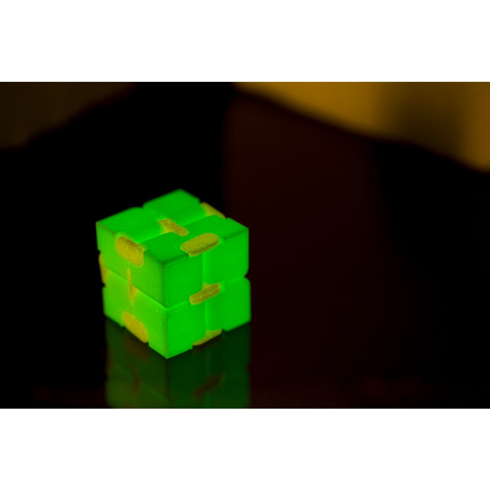Fidget Toy, Infinity Cube, Glow in the Dark,