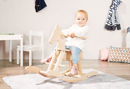 Rocking horse „Pinolino” with ring