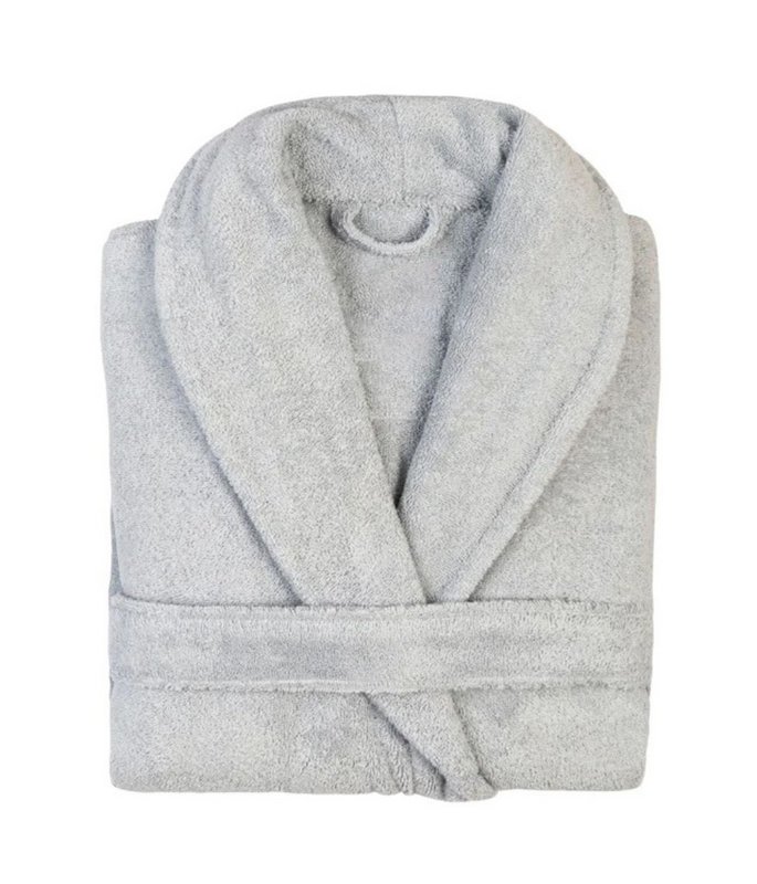 Bademantel SPA Silbergrau