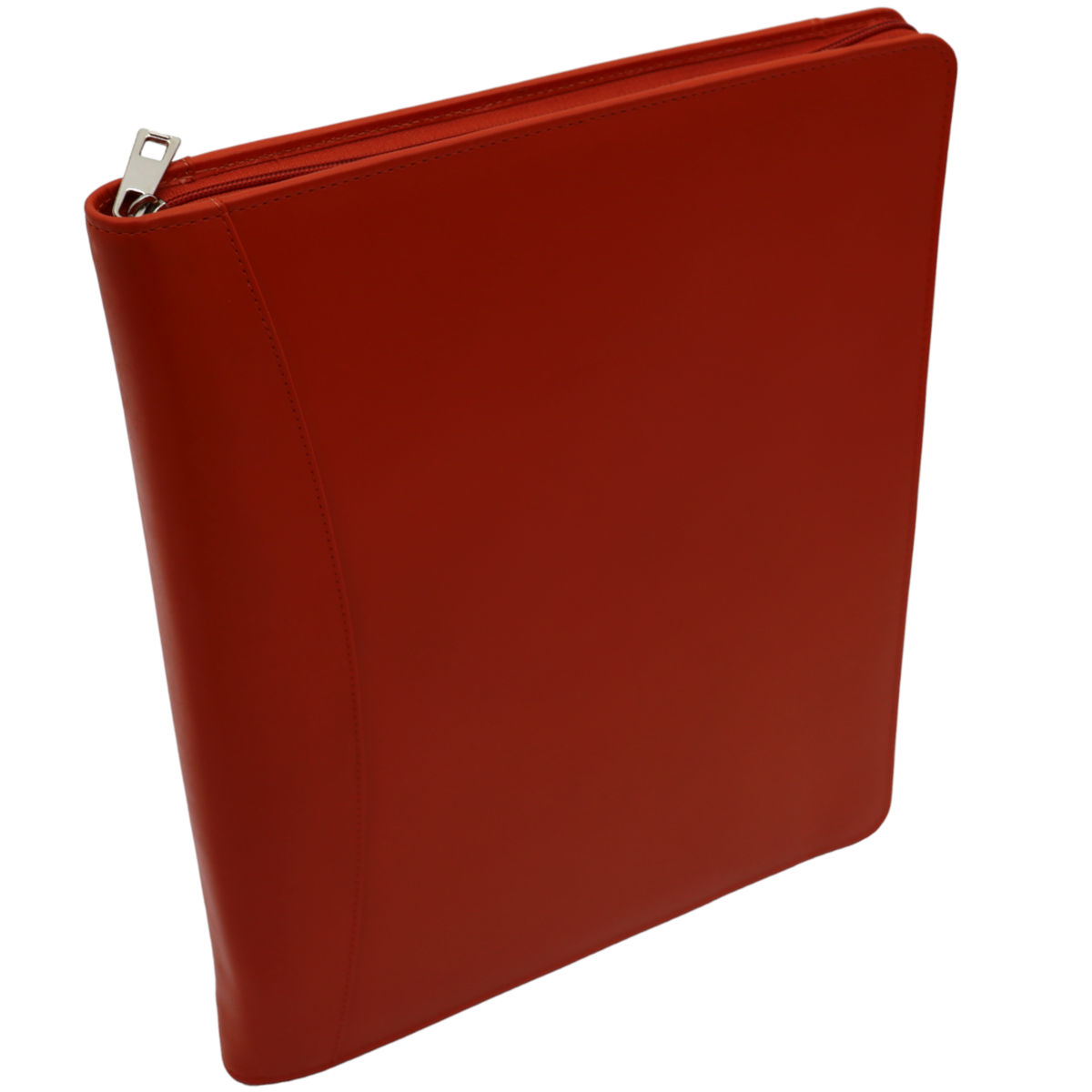 Safekeepers Leather Writing Case - Conference Folder A4 - Orange