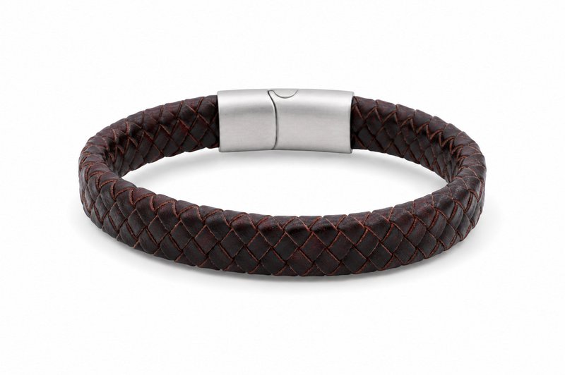 Pulsera de cuero 12mm - Con colección
