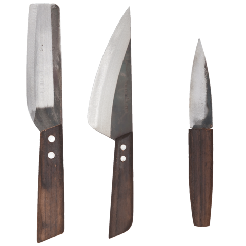AUTHENTIC BLADES knife set PARSLEY in gift packaging