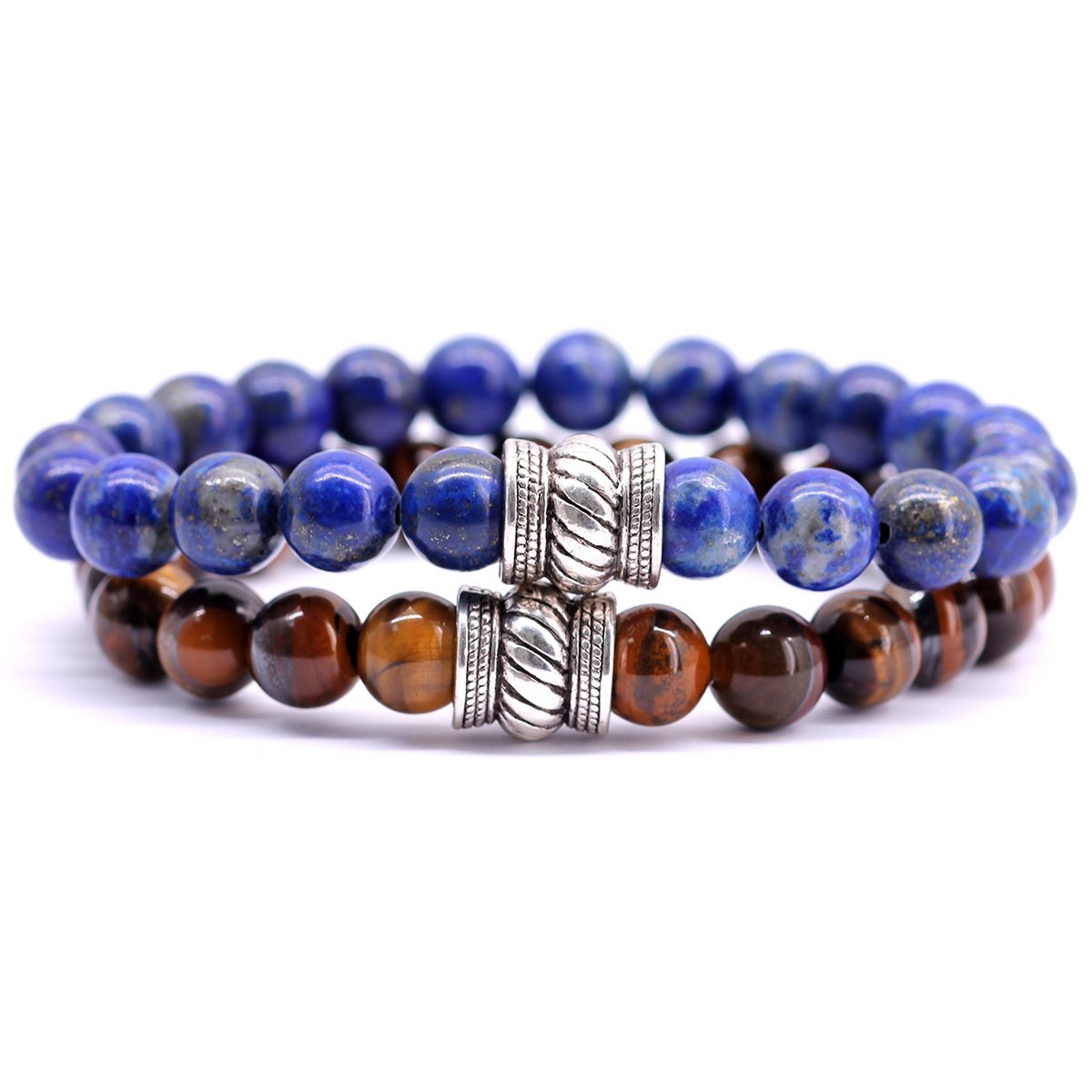 Bali Set Lapis Lazuli x Brown Tiger Eye