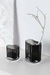Ny moderne design vase inspireret af CORAL og Aalto, mellemstørrelse, COR20GR