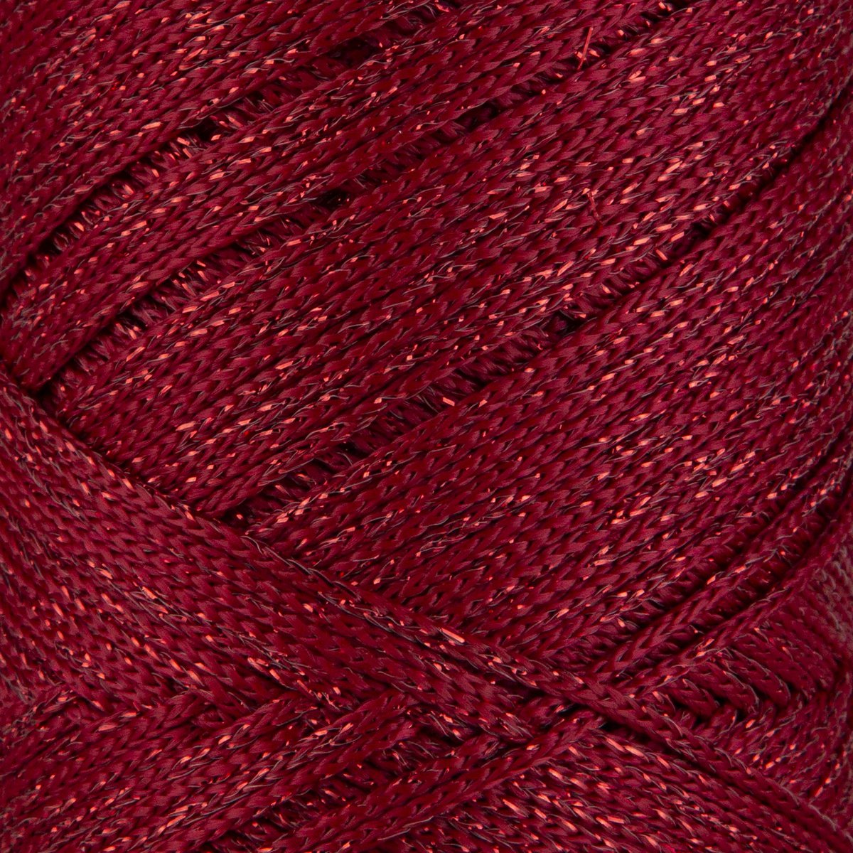 Sensy Premium 2mm Sparkle - 250 m Sznurek do makramy, 90% polipropylen / 10% poliester