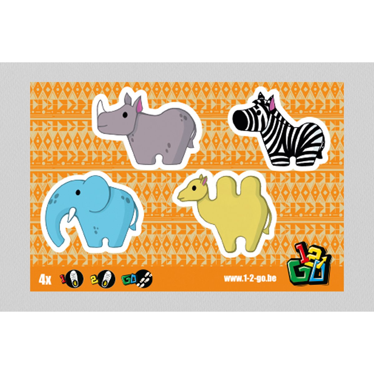 Safari - Schoenstickers