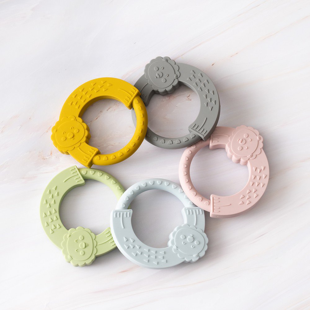 Silicone Teether - Ochère Jaune
