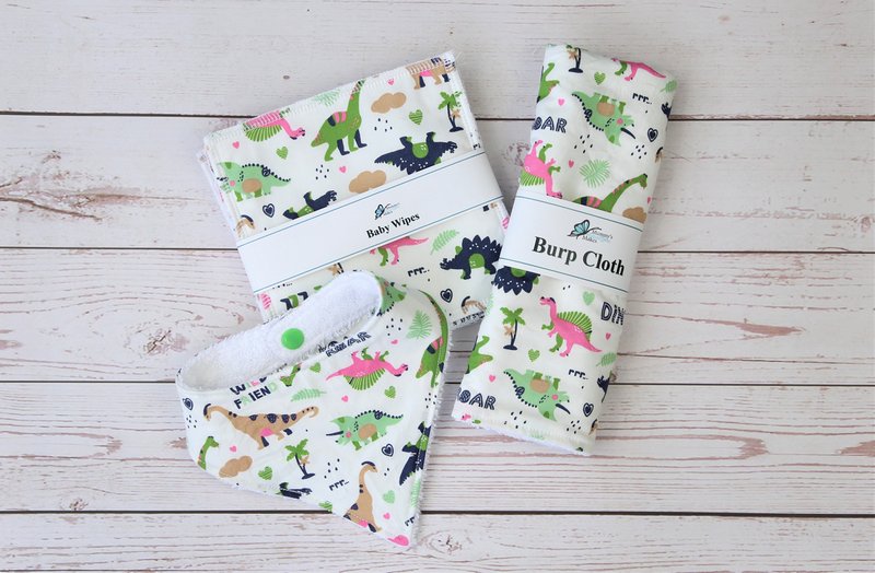 Nouveau coffret cadeau bébé, coffret cadeau Eco, bavoir bébé, lingettes bébé réutilisables, chiffon rot, cadeau nouvelle maman, bavoir dribble