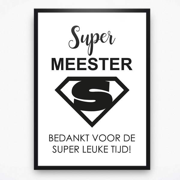 Poster - Super Master
