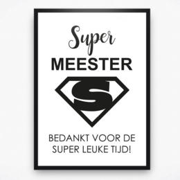 Plakat - Super Master
