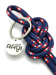 Alster Jewelry - Sailor Knot Key Rings - Størrelse M - "Ahoi" trailer