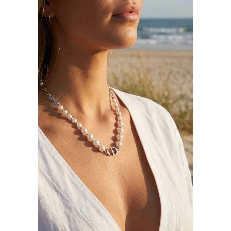 Collier maille marine en acier inoxydable