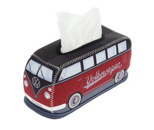Volkswagen VW T1 Bus Neoprene Tissue Holder - Classic Bus/Black