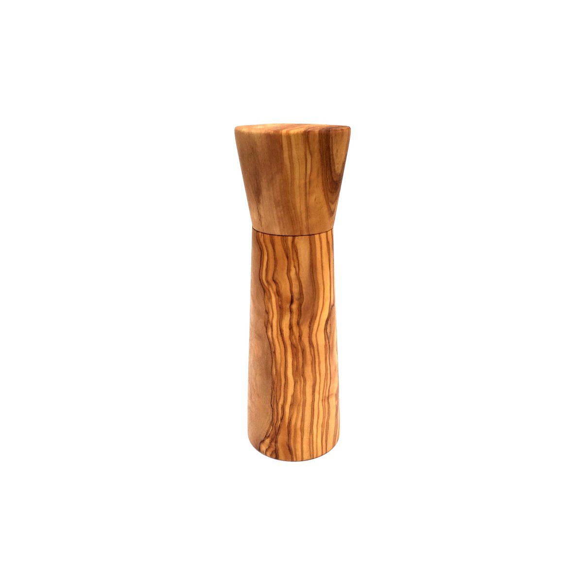 Salz- und Pfeffermühle Mühle handgemacht aus Olivenholz