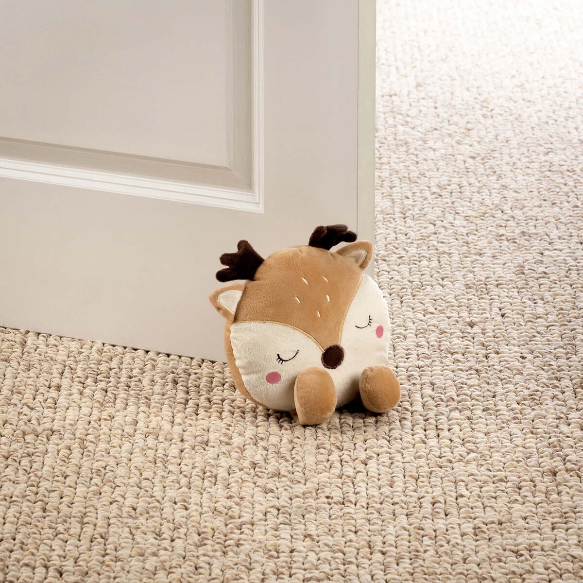 Textino BAMBI - Door stop 18x20 cm - Hazelnut - Brown