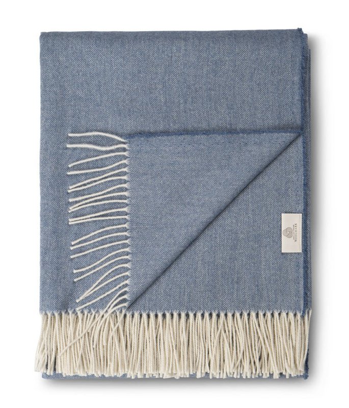 Pledas KASHWOOL Blauwe Hemel 130x180cm