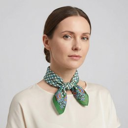 Coloful Neckerchief 100% Silk