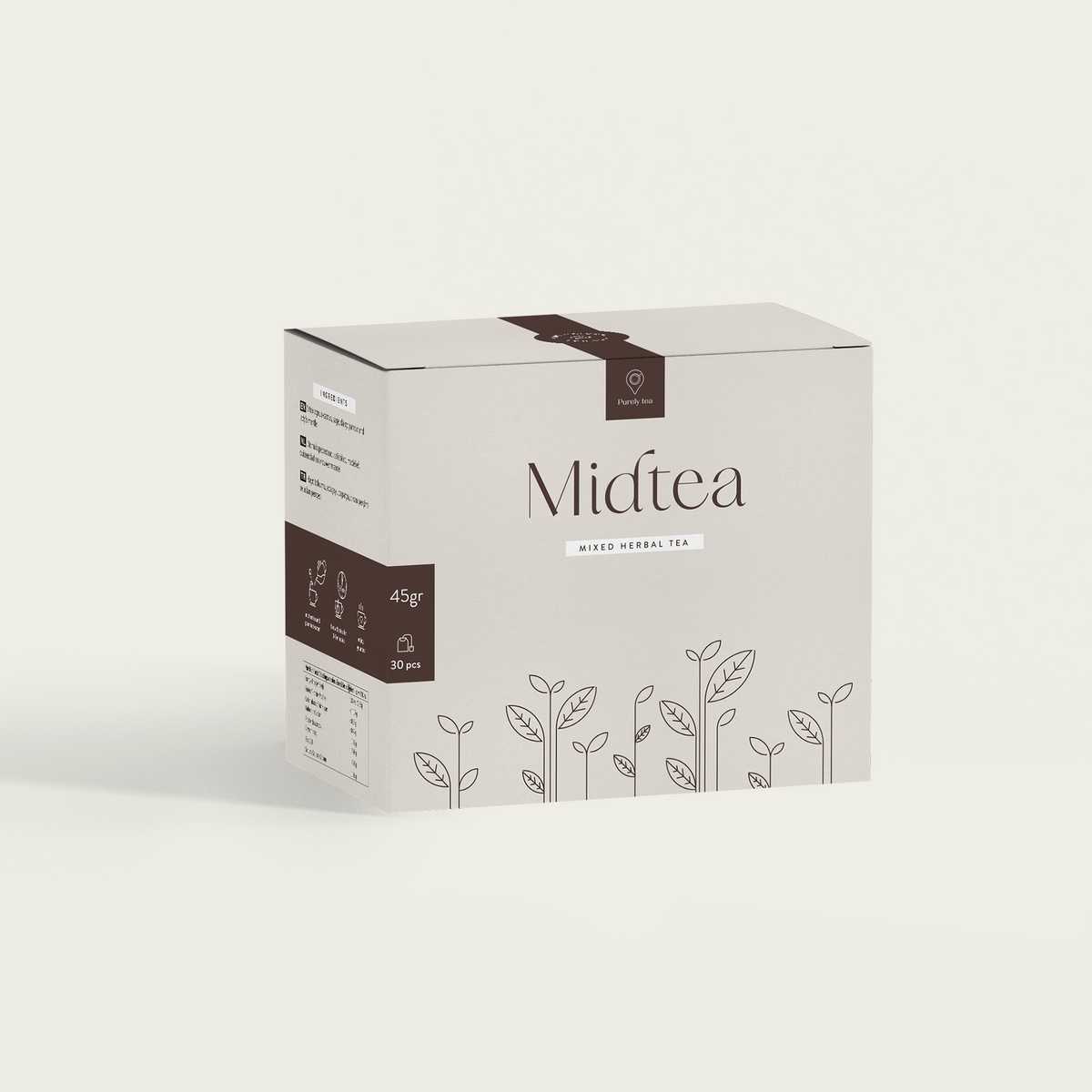 metà del tè