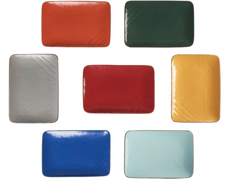 Rectangular Plate Green 28cm * 19.5cm