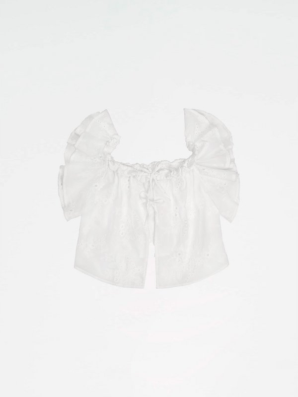 Lux witte top