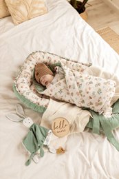 Nid d'enfant OLIVIER - 100% coton - sauge