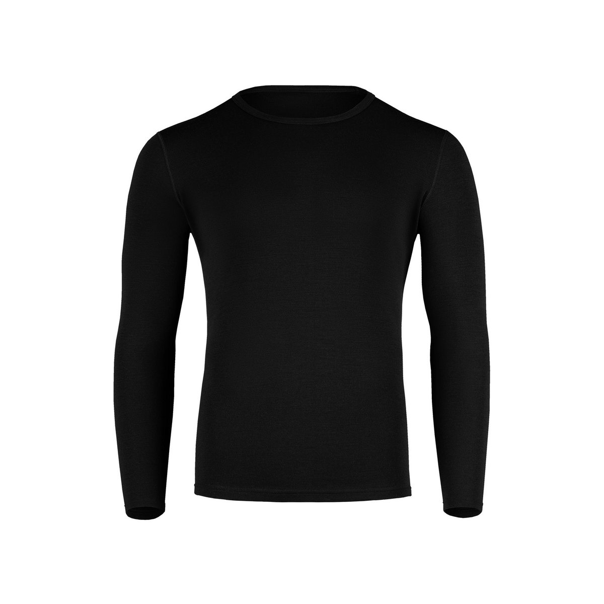 Men's Merino 250 Long Sleeve Crew Black