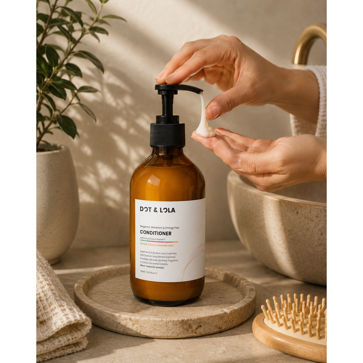 Balsamo Riparatore per Capelli Colorati Danneggiati