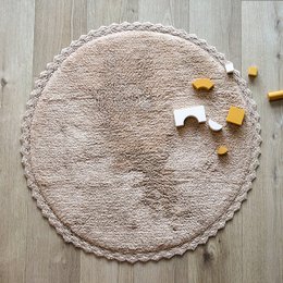 PERLA Nude hook finish rug