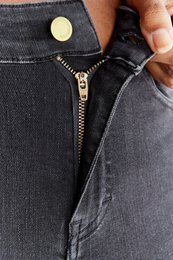 WD1015-145 | Skinny fit dames - Carbongrijs