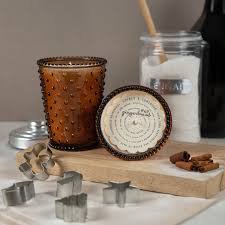 Simpatico Hobnail Glasskerker 16oz %2369 Lebkuchen
