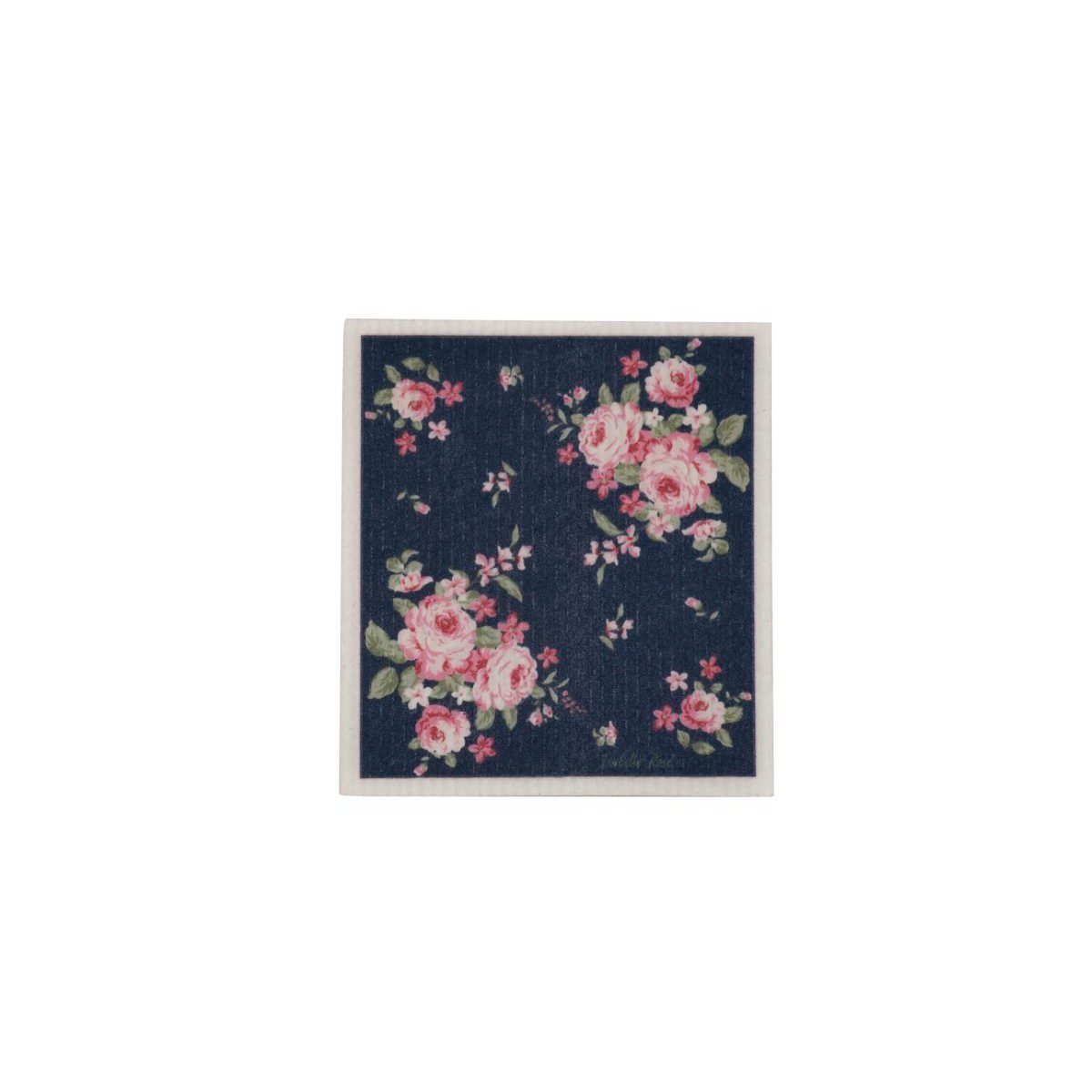 Torchon Bella bleu 17x20 cm Isabelle Rose