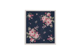 Torchon Bella bleu 17x20 cm Isabelle Rose