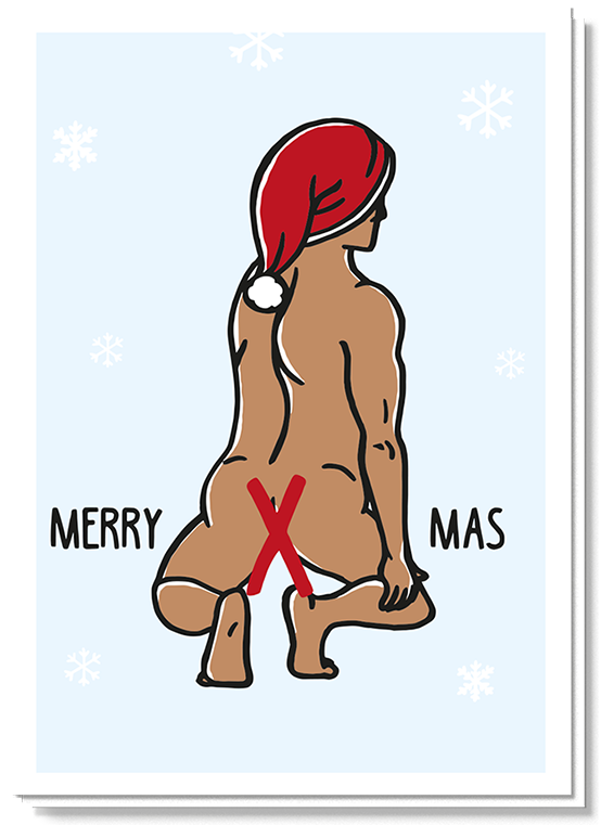 Dejlige julehilsner | sexet mand