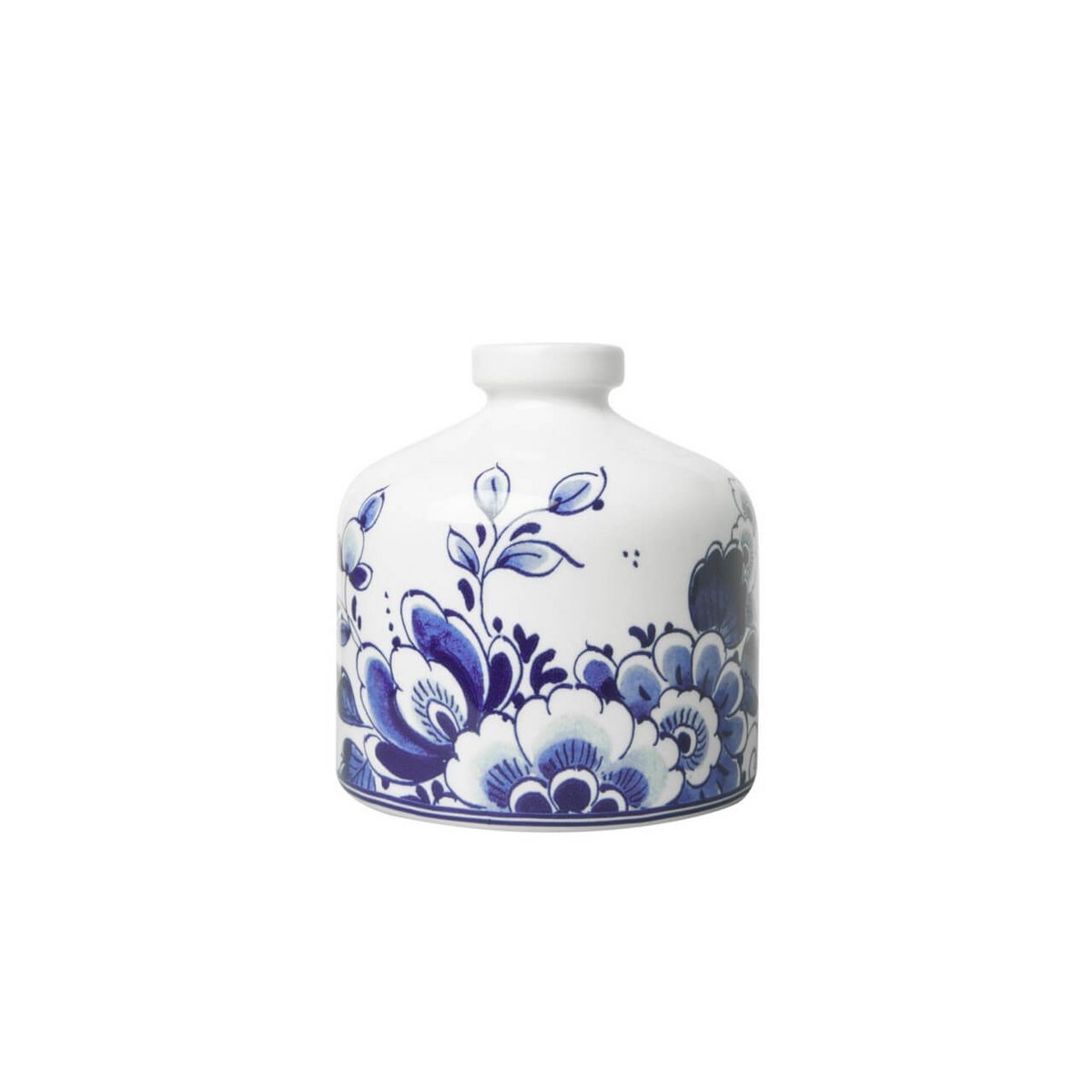 Vase um Blume