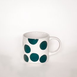Becher Dots – sanftes Grün