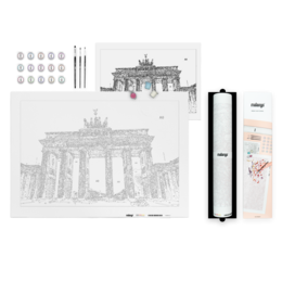 Painting by numbers - Brandenburg Gate