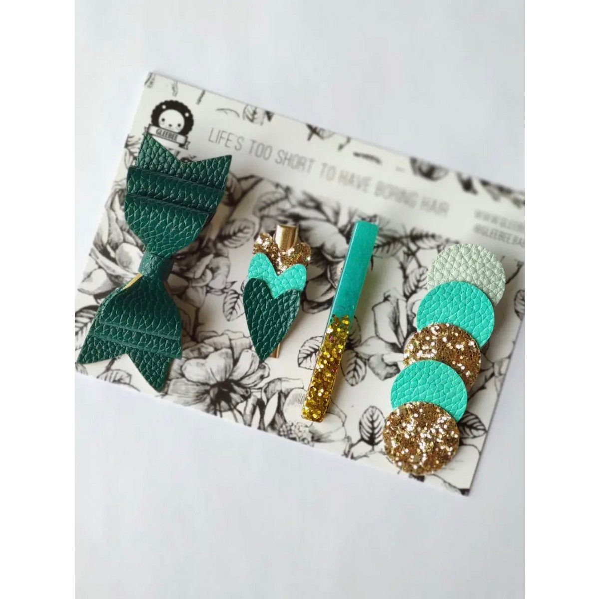 IVY - Set di 4 mollette per capelli
