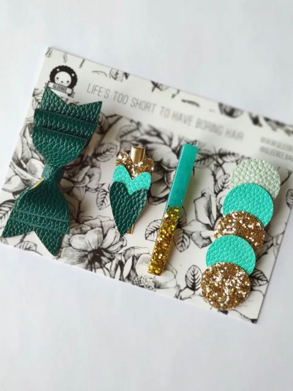 IVY - Set di 4 mollette per capelli